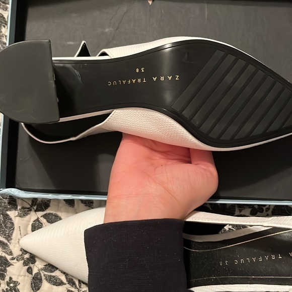 Zara animal print sling backs. BRAND NEW W/O tag - Picture 6 of 7